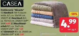 Segmüller CASEA Frottierserie "Alicante" Angebot