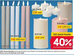 Rusta LED-Kerze Sanda Angebot