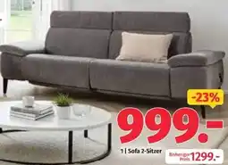 Segmüller Sofa 2-Sitzer Angebot