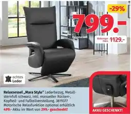 Segmüller Relaxsessel ,,Mara Style" Angebot