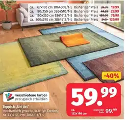 Segmüller Teppich „Uni Art“ Angebot