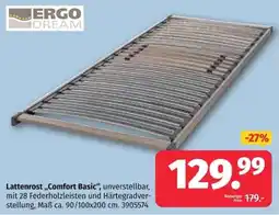 Segmüller ERGO DREAM Lattenrost „Comfort Basic“ Angebot