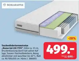 Segmüller SCHLARAFFIA Taschenfederkernmatratze "Nuova Gel 220 TTFK" Angebot