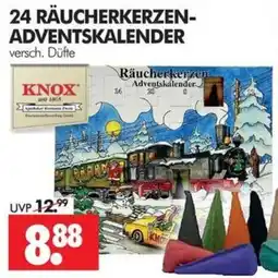 Wreesmann Räucherkerzen-Adventskalender KNOX Angebot