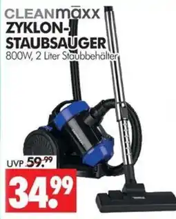 Wreesmann CLEANmaxx ZYKLONSTAUBSAUGER Angebot