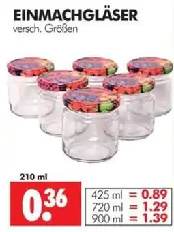 Wreesmann EINMACHGLÄSER Angebot