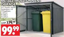Wreesmann METALL-MULLTONNEN-GARAGE Angebot