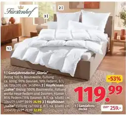 Segmüller Fürstenhof Ganzjahresdecke „Gloria“ Angebot