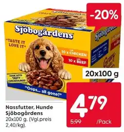 Rusta Nassfutter, Hunde Sjöbogårdens Angebot