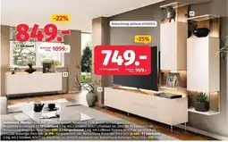 Segmüller Wohnwand „Matrixx“ Angebot