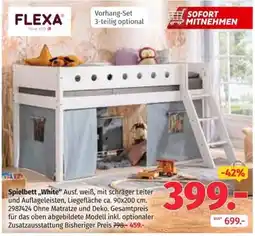 Segmüller FLEXA Spielbett „White“ Angebot