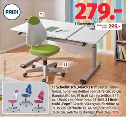 Segmüller PAIDI Schreibtisch „Marco 2 GT“ Angebot
