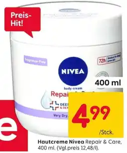 Rusta Hautcreme Nivea Angebot