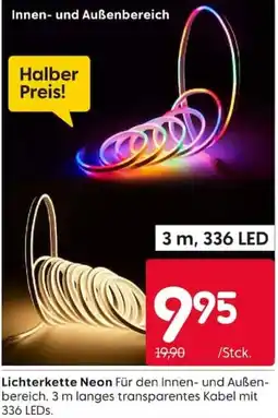 Rusta Lichterkette Neon Angebot