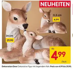 Rusta Dekoration Deer Angebot