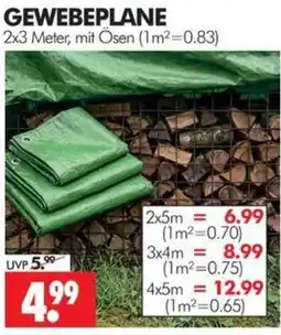 Wreesmann GEWEBEPLANE Angebot