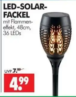 Wreesmann LED-SOLAR-FACKEL mit Flammen-effekt Angebot