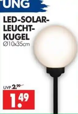 Wreesmann LED-SOLAR-LEUCHTKUGEL Angebot