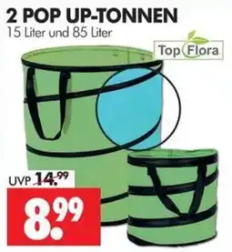 Wreesmann 2 POP UP-TONNEN Top Flora Angebot