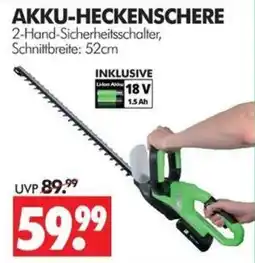 Wreesmann AKKU-HECKENSCHERE Angebot