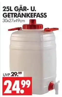 Wreesmann GÄR- U. GETRÄNKEFASS Angebot