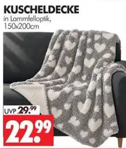 Wreesmann KUSCHELDECKE in Lammfelloptik Angebot