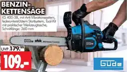 Wreesmann BENZIN-KETTENSÄGE KS 400-38 GÜDE Angebot