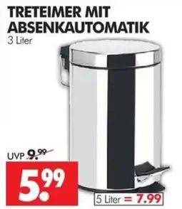 Wreesmann TRETEIMER MIT ABSSENKAUTOMATIK Angebot