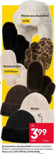 Rusta Mütze aus Kunstfell Angebot