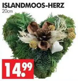 Wreesmann ISLANDMOOS-HERZ Angebot