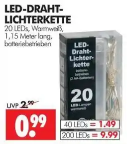 Wreesmann LED-Draht-Lichterkette Angebot