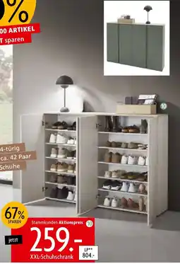 Zurbrüggen Voleo XXL-Schuhschrank Angebot