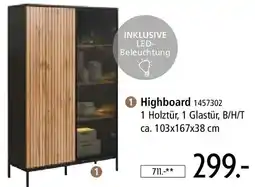 Zurbrüggen Xora Highboard Angebot