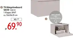 Zurbrüggen TV-Hängelowboard 50 cm Angebot