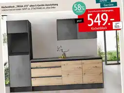 Zurbrüggen Küchenblock Angebot