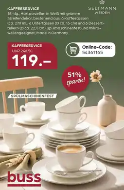 Möbel Buss Kaffeeservice seltmann weiden Angebot