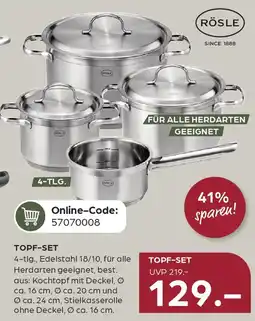 Möbel Buss RÖSLE TOPF-SET Angebot