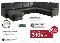 Möbel Buss Modulmaster Wohnlandschaft Angebot