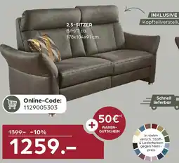 Möbel Buss 2,5-Sitzer Angebot