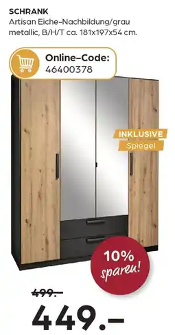Möbel Buss Schrank Angebot