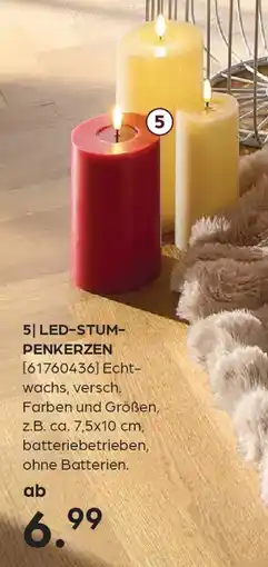 Möbel Buss LED-STUM-PENKERZEN Angebot