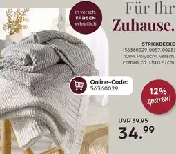 Möbel Buss STRICKDECKE Angebot