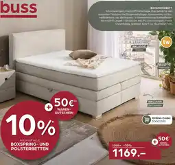 Möbel Buss buss BOXSPRINGBETT Angebot