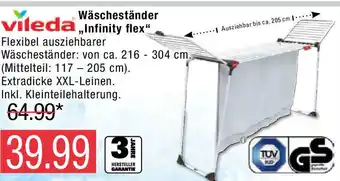 Marktkauf Vileda Waschestander Infinity flex Angebot