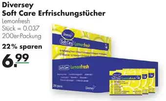 Handelshof Diversey Soft Care Erfrischungstücher Angebot