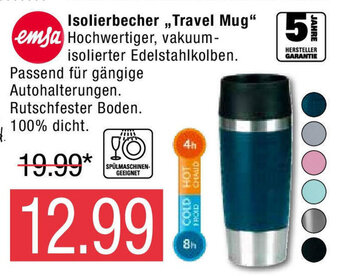 Marktkauf Emsa Isolierbecher Travel Mug Angebot