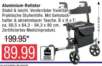 Marktkauf Alu-Rollator Angebot