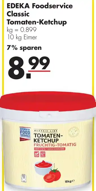 Handelshof Edeka Foodservice Classic Tomaten Ketchup 10kg Eimer Angebot