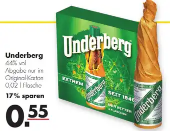 Handelshof Underberg 0,02L Flasche Angebot