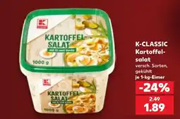 Kaufland K-CLASSIC Kartoffelsalat Angebot